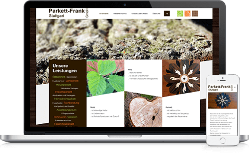 Webdesign Parket